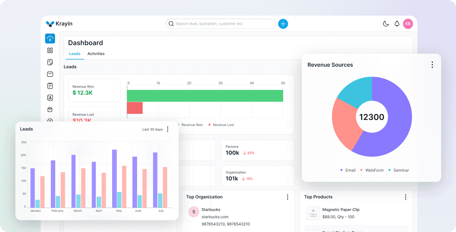 laravel-crm