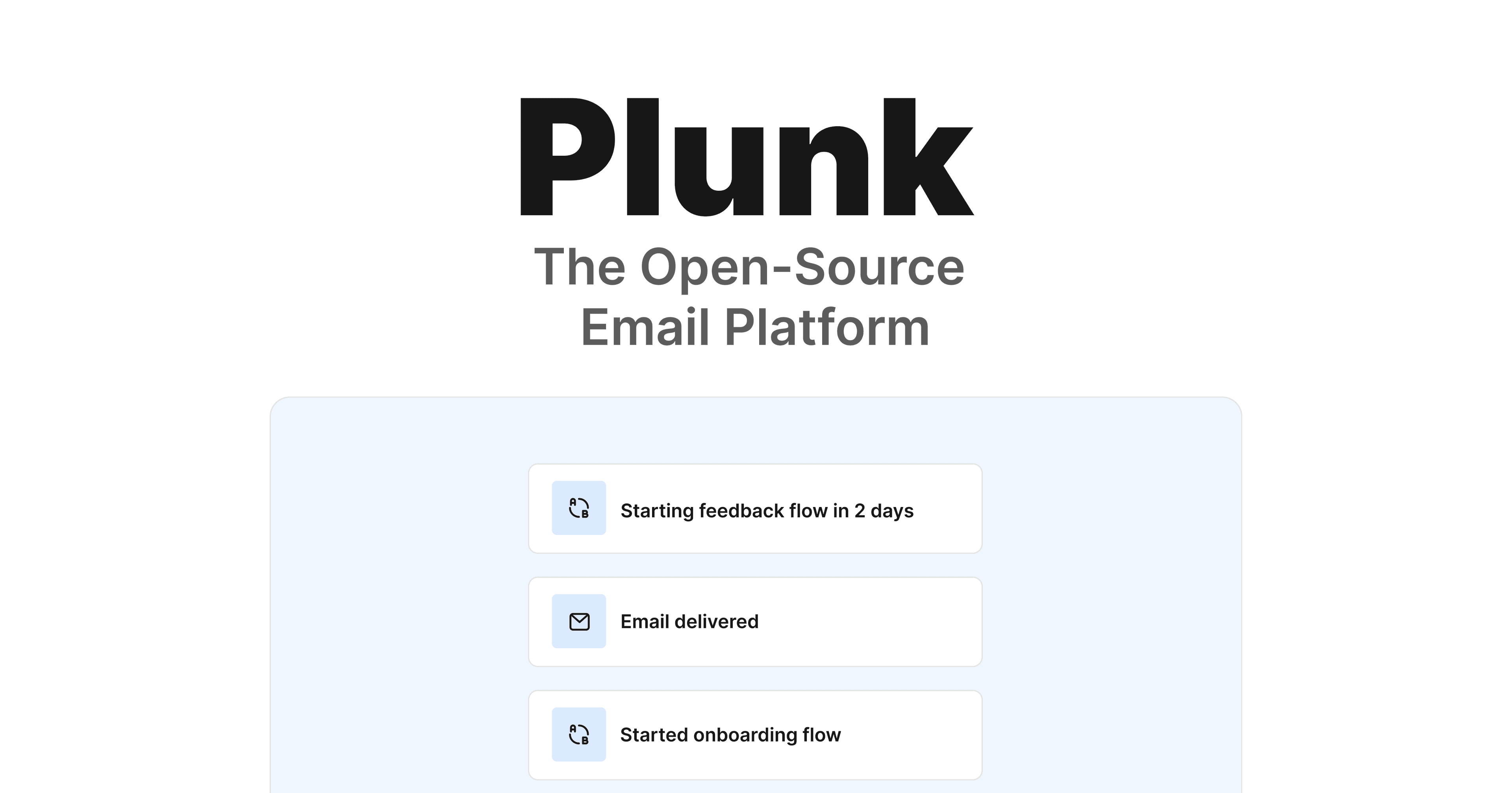 plunk
